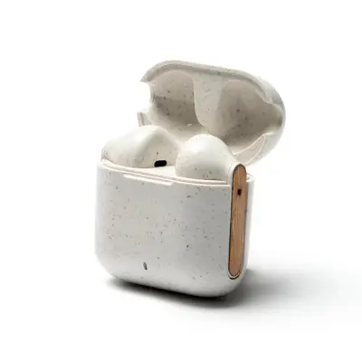 Auriculares Tremor personalizado, color blanco