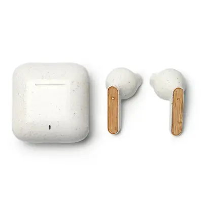 Auriculares Tremor personalizado, color blanco
