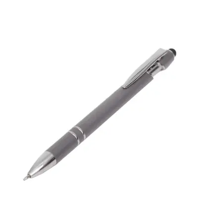 Bolígrafo Beatrix personalizado, color gris claro