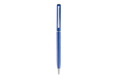 Bolígrafo Slim personalizado, color azul