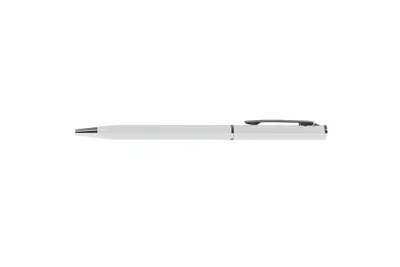 Bolígrafo Slim personalizado, color blanco