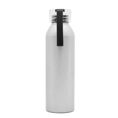 Botella Alu personalizado, color gris plata