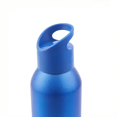 Botella Penguin personalizado, color azul