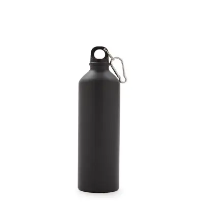 Botella Sport Aluminum personalizado, color negro
