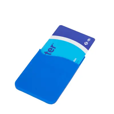 Card Holder Sube personalizado, color azul