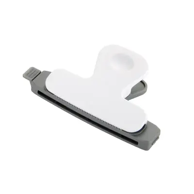 Clip Magnetico Duo personalizado, color blanco