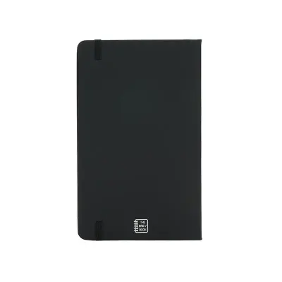Cuaderno Borges A5 personalizado, color negro