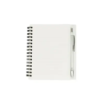 Cuaderno Plasma personalizado, color blanco