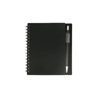 Cuaderno Plasma personalizado, color negro