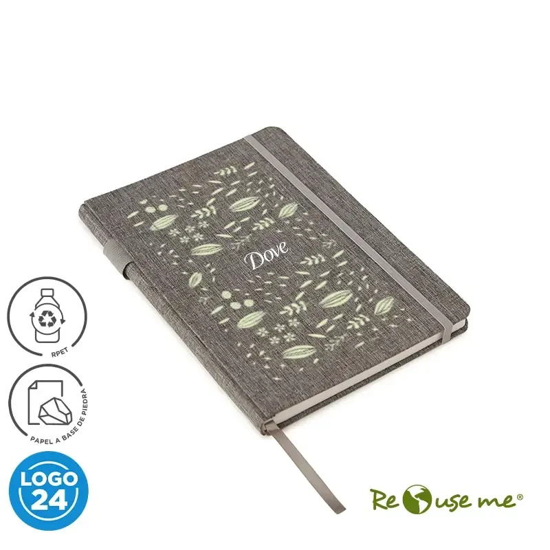 Cuaderno Rock personalizado con tu logo