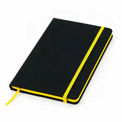 Cuaderno Sigma personalizado, color amarillo