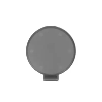 Espejo Pocket personalizado, color gris claro