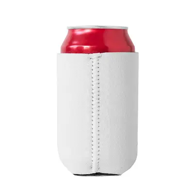 Funda para latas Fun personalizado, color blanco