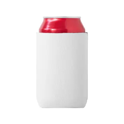 Funda para latas Fun personalizado, color blanco