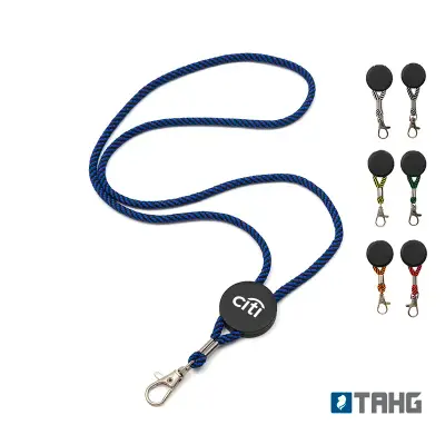 Lanyard Candystripe personalizado con tu logo