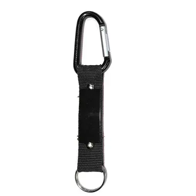 Llavero Carabiner personalizado, color negro