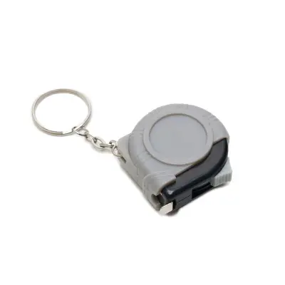 Llavero Huincha personalizado, color gris claro