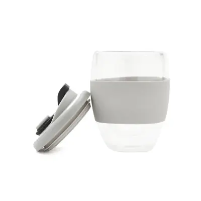 Mug Java personalizado, color gris claro