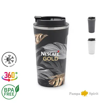 Mug Oslo personalizado, color negro