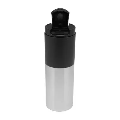 Mug Road personalizado, color gris plata