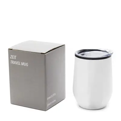 Mug Zeit personalizado, color blanco