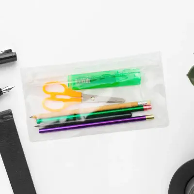 Multi Pouch personalizado, color transparente