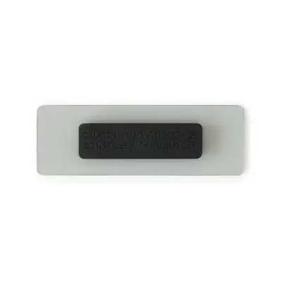 Name tag Alloy Blanco Chico personalizado con tu logo