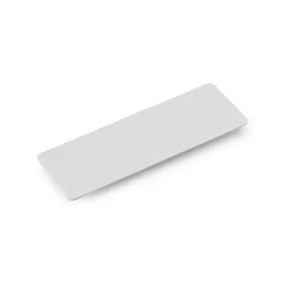 Name tag Alloy Blanco Chico personalizado con tu logo