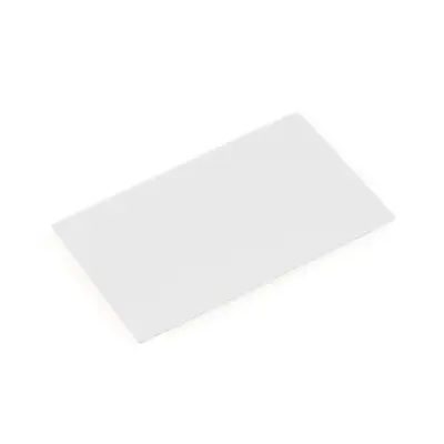 Name tag Alloy Blanco Grande personalizado con tu logo