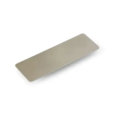 Name tag Inox Chico personalizado con tu logo