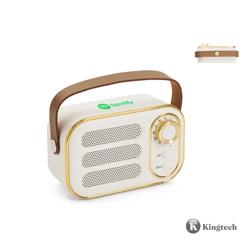 Parlante Vintage personalizado con tu logo