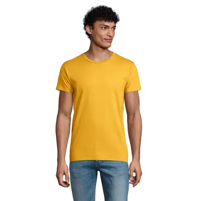 Polera Pioneer Hombre personalizado, color amarillo