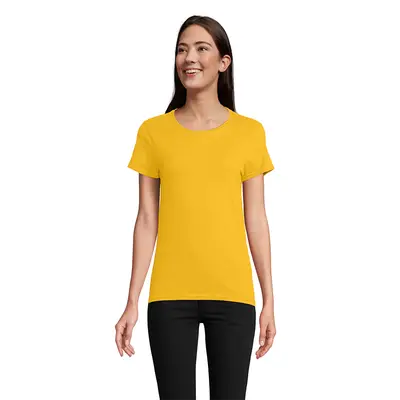 Polera Pioneer Mujer personalizado, color amarillo