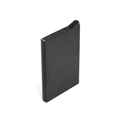 Porta Tarjetas de Credito personalizado, color negro