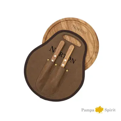 Set de Asado Estribo personalizado con tu logo
