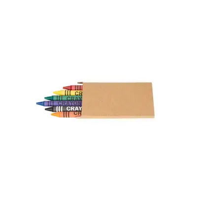 Set de Crayones X6 unidades personalizado con tu logo