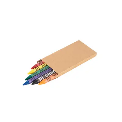 Set de Crayones X6 unidades personalizado con tu logo