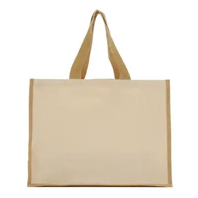 Tote Bag Cactus personalizado, color natural