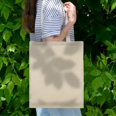 Tote Bag Turf personalizado, color natural