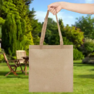 Tote Hemp personalizado, color kaki