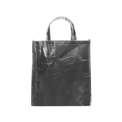 Tote Shopping 36x40x10 personalizado, color gris plata
