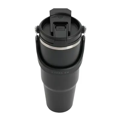 Tumbler Hydra Go personalizado, color negro